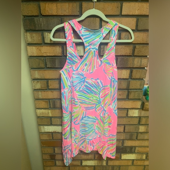 Lilly Pulitzer Pink Multicolor Shell Dress - Picture 4 of 5